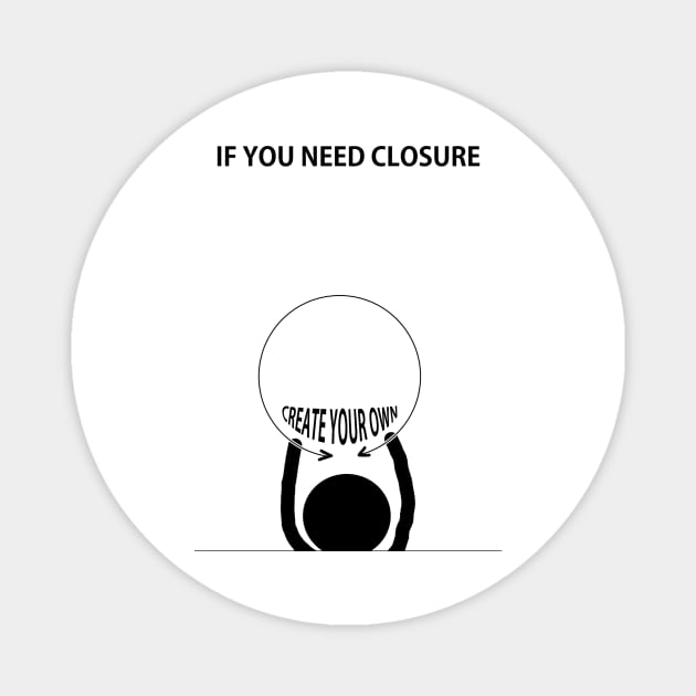 CLOSURE V3 Magnet by PeaceOfMind